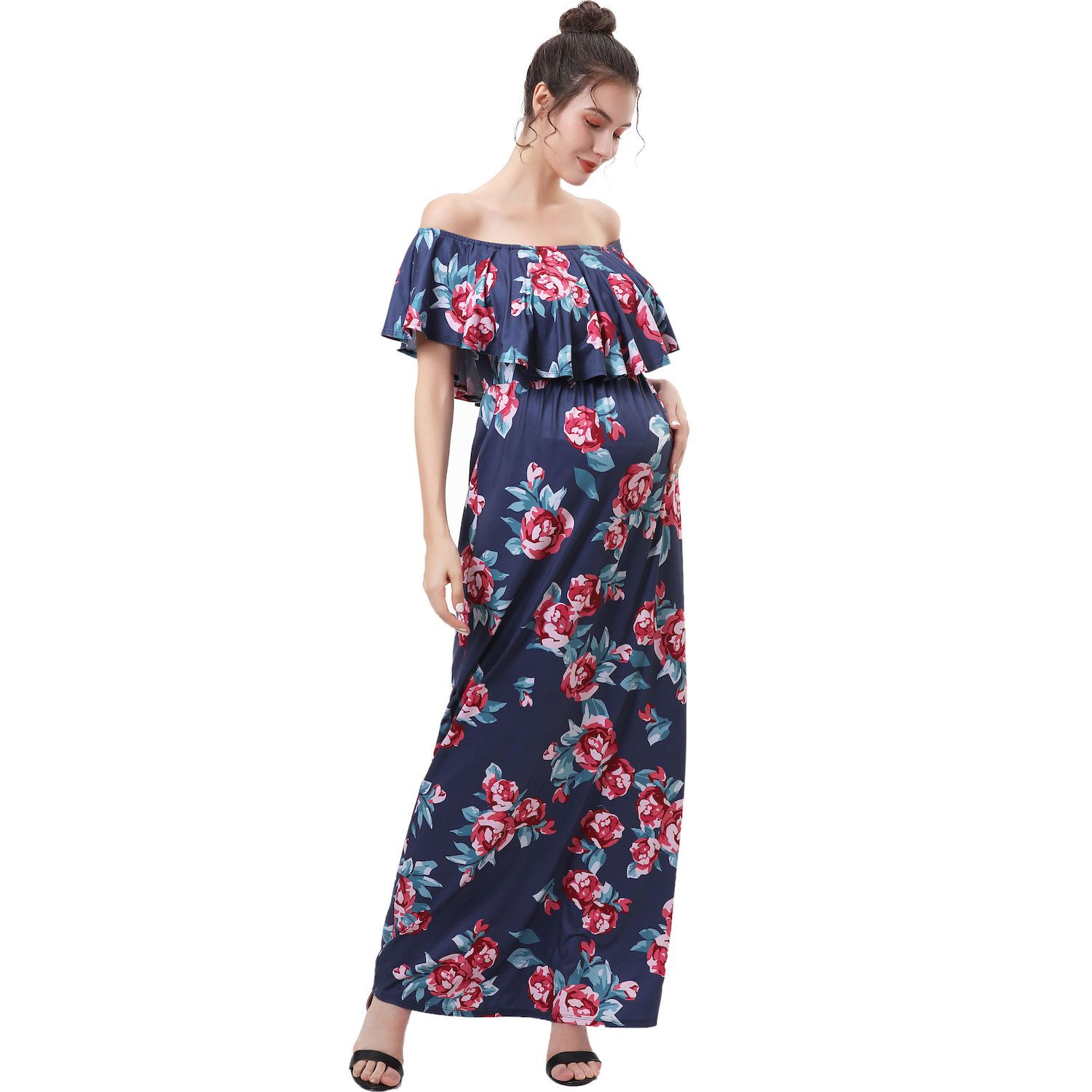 maternity maxi dress kohls