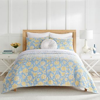 Draper James Lessie Reversible Quilt Set with Shams