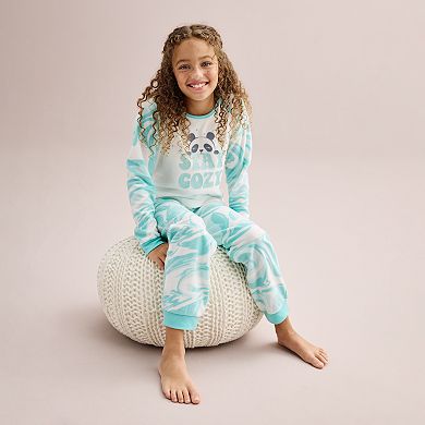 Girls 4-12 Cuddl Duds® Fleece Pajama Set