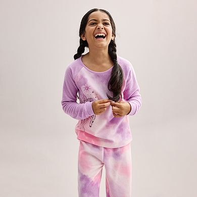 Girls 4-12 Cuddl Duds® Fleece Pajama Set