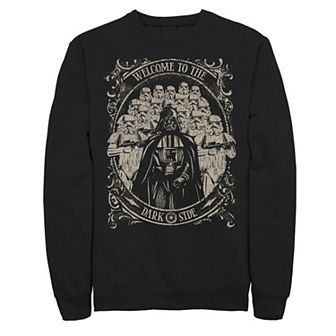 Men's Star Wars Welcome To The Dark Side Darth Vader and Clones Empire Gang Sweatshirt