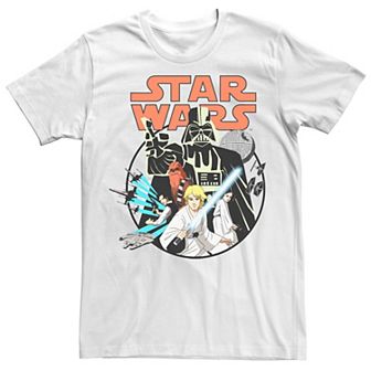 Men's Star Wars Paper Cut Group Tee