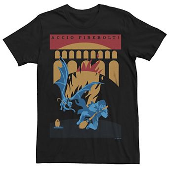 Men's Harry Potter Accio Firebolt Tee