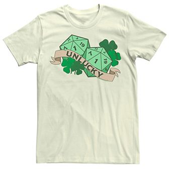 Men's Dungeons & Dragons Unlukcy Double Ones Tee