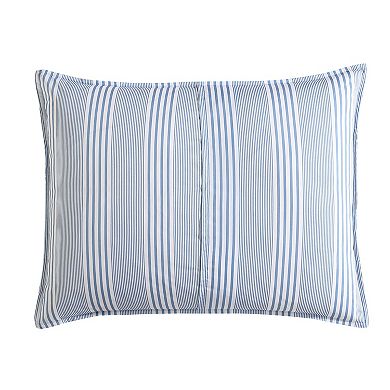 Laura Ashley Branch Toile 7-piece Blue Comforter Set