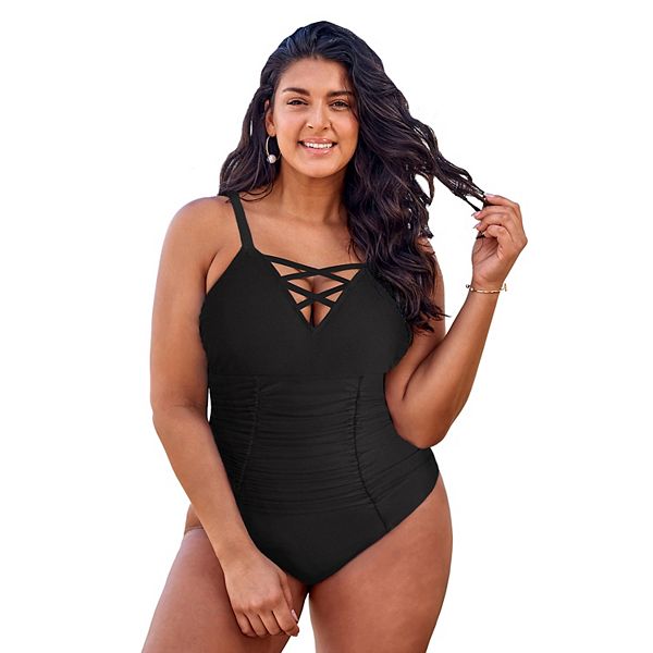 Kohls plus size store one piece swimsuits