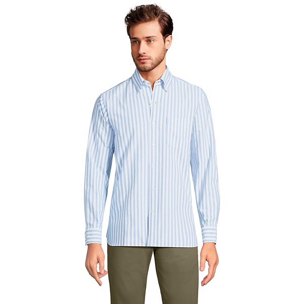 Big & Tall Lands' End TailoredFit Sail Rigger Oxford Shirt