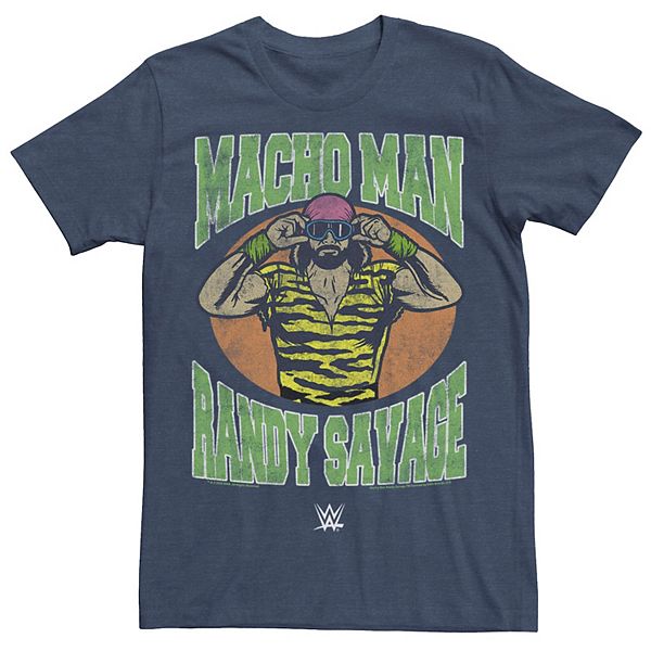 Men's WWE Retro Randy Savage Logo Tee