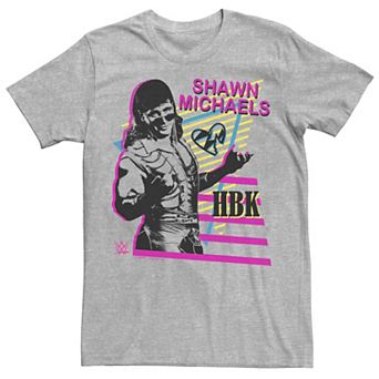 Men's WWE Shawn Michaels HBK Brite Portrait Tee