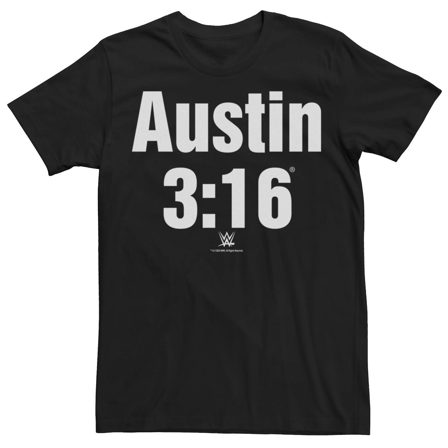 Stone Cold Steve Austin Skull 3:16 Adult T-Shirt