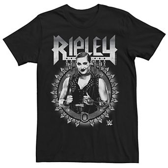 Men's WWE Ripley Metal Color Poster Tee