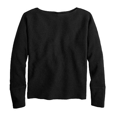 Women's Nine West Dolman Ribbed Sweater