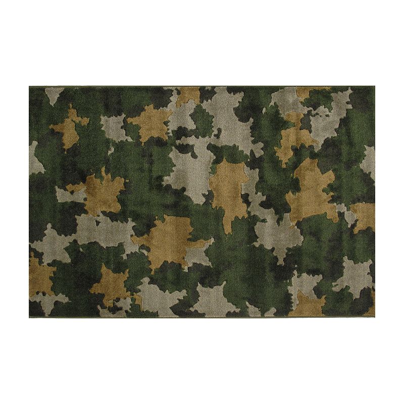 Fun Rugs Supreme Camouflage Rug - 33 x 410, Multicolor, 39X63