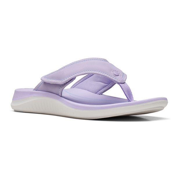 Clarks cloudsteppers womens purple on sale