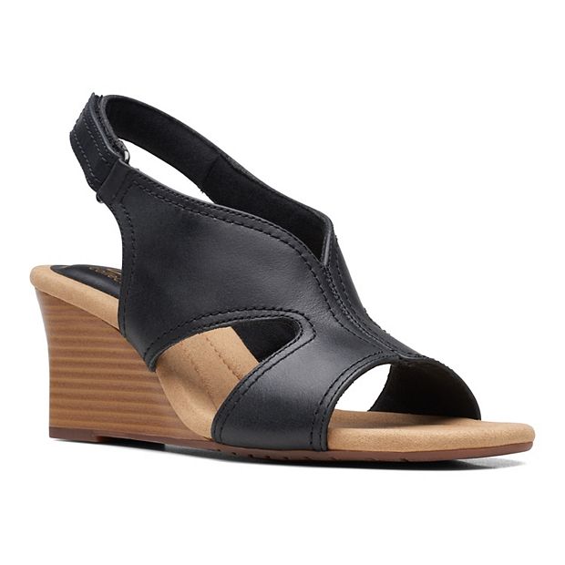 Clarks shoes top wedge sandals