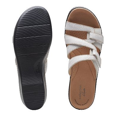 Clarks® Merliah Karli Women's Leather Slide Sandals
