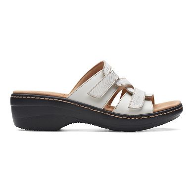 Clarks® Merliah Karli Women's Leather Slide Sandals