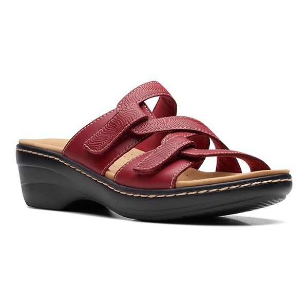 Clarks® Merliah Karli Women's Leather Slide Sandals