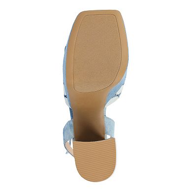 Journee Collection Asherby Tru Comfort Foam™ Women's Block Heel Sandals