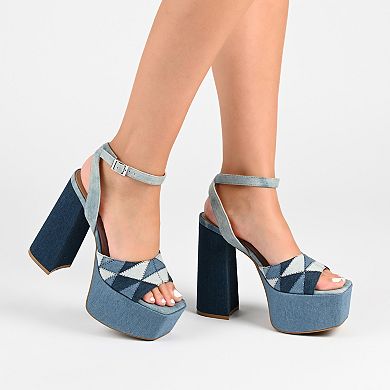 Journee Collection Asherby Tru Comfort Foam™ Women's Block Heel Sandals