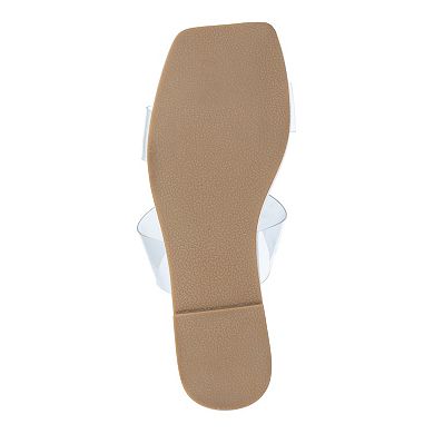 Journee Amata Tru Comfort Foam™ Women's Slide Sandals