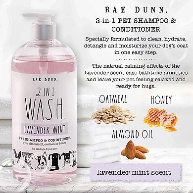 Rae Dunn WASH. 2-in-1 Pet Shampoo + Conditioner