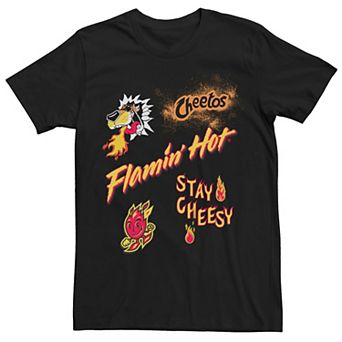 Men's Cheetos Flamin Hot Stay Cheesy Tee