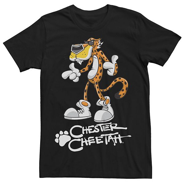 【CHANCECHANCE】BIG TOOTH TOY T-SHIRT Men's Chester Cheetah Cool Pose Tee
