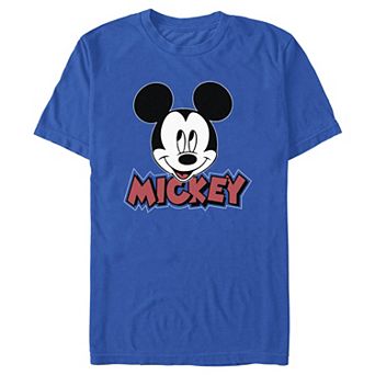 Men's Disney's Mickey Mouse Vintage Face Tee