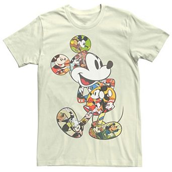 Disney's Mickey Mouse Cartoon Filled Men's Tee