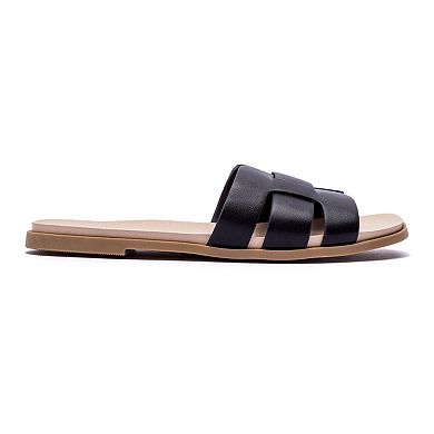 Qupid Laylow-03X Women's Slide Sandals