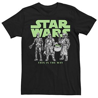 Men's Star Wars The Mandalorioan Mandalorian Forces Logo Tee