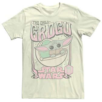 Men's Star Wars The Mandalorioan Grogu This Is The Way Poster Tee