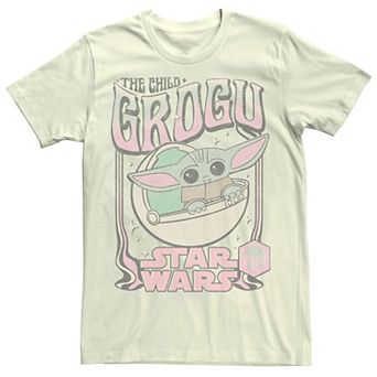 Men's Star Wars The Mandalorioan Grogu This Is The Way Poster Tee