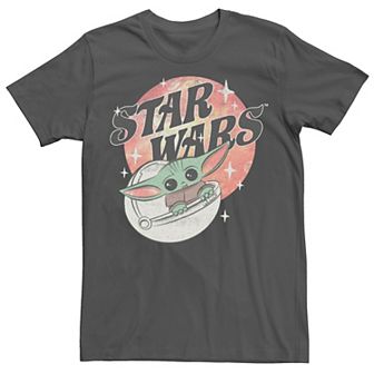 Men's Star Wars The Mandalorioan Grogu The Child Rocks Tee