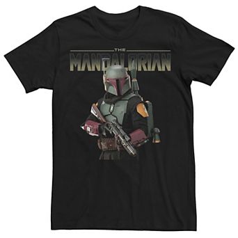 Men's Star Wars The Mandalorioan The Mando Poster Tee