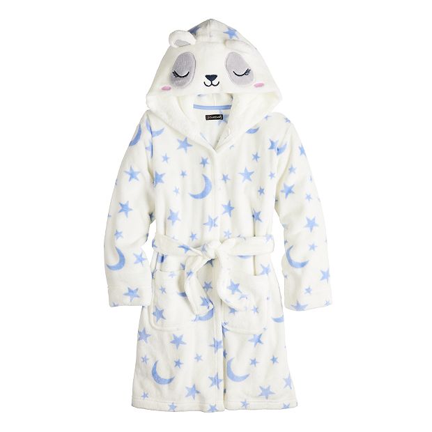 Girls 4-12 Cuddl Duds® Fleece Critter Hooded Robe