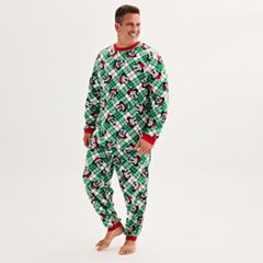 Disney Mickey Mouse And Friends Holiday Fuzzy Pajama Pants