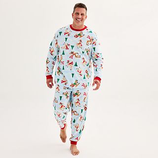 Family christmas pajamas online rudolph