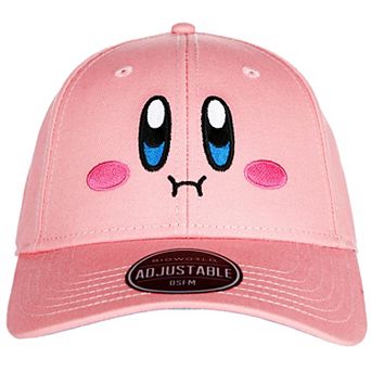 Women's Nintendo Kirby Big Face Adjustable Baseball Cap