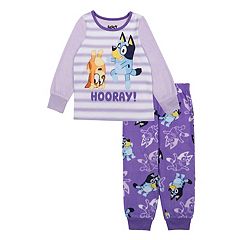 3T Girls Kids Bluey Sleepwear, Clothing