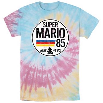 Men's Nintendo Super Mario '85 Here We Go Vintage Tee