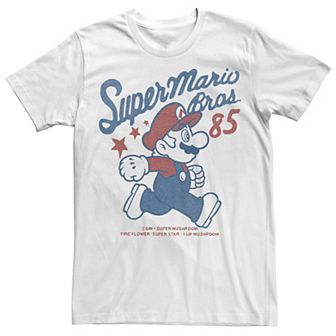 Men's Nintendo Super Mario Bros. '85 Vintage Stars Tee