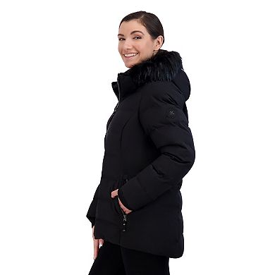 Women's ZeroXposur Holly Heavyweight Faux Fur Trim Quilted Puffer Jacket