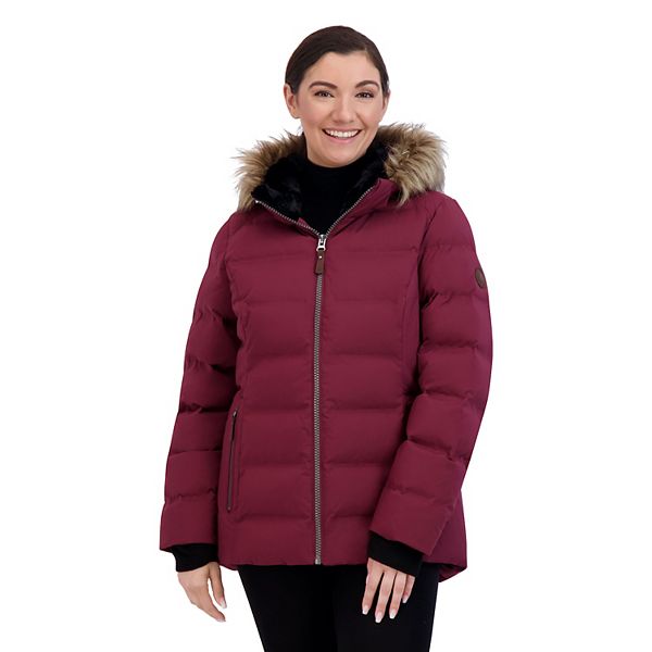 Women's ZeroXposur Holly Heavyweight Faux Fur Trim Quilted Puffer Jacket