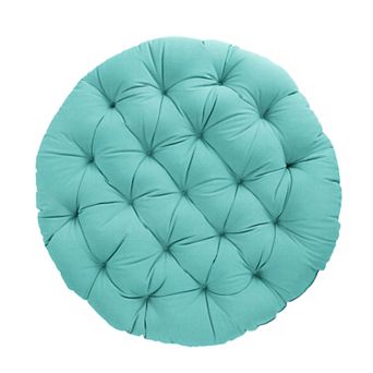Sorra Home Indoor/Outdoor Sunbrella Round Papasan Cushion