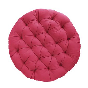 Sorra Home Indoor/Outdoor Sunbrella Round Papasan Cushion
