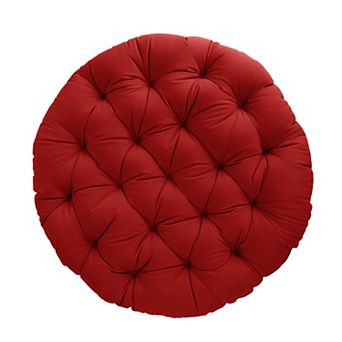 Sorra Home Indoor/Outdoor Sunbrella Round Papasan Cushion