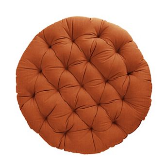 Sorra Home Indoor/Outdoor Sunbrella Round Papasan Cushion