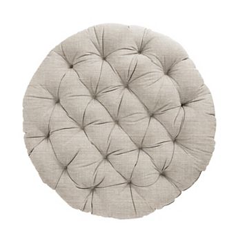 Sorra Home Indoor/Outdoor Sunbrella Round Papasan Cushion